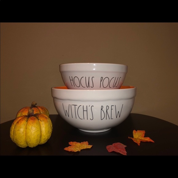 RAE DUNN MIXINGBOWLS WITCHES BREW HOCUS POCUS NEW